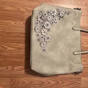 Woman’s Hand/Shoulder Bag, Grey in Color